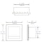 Alfi Brand ALFI brand ABTPC77-W White Matte Stainless Steel Recessed Toilet Paper Holder with Cover ABTPC77-W - alternate 4